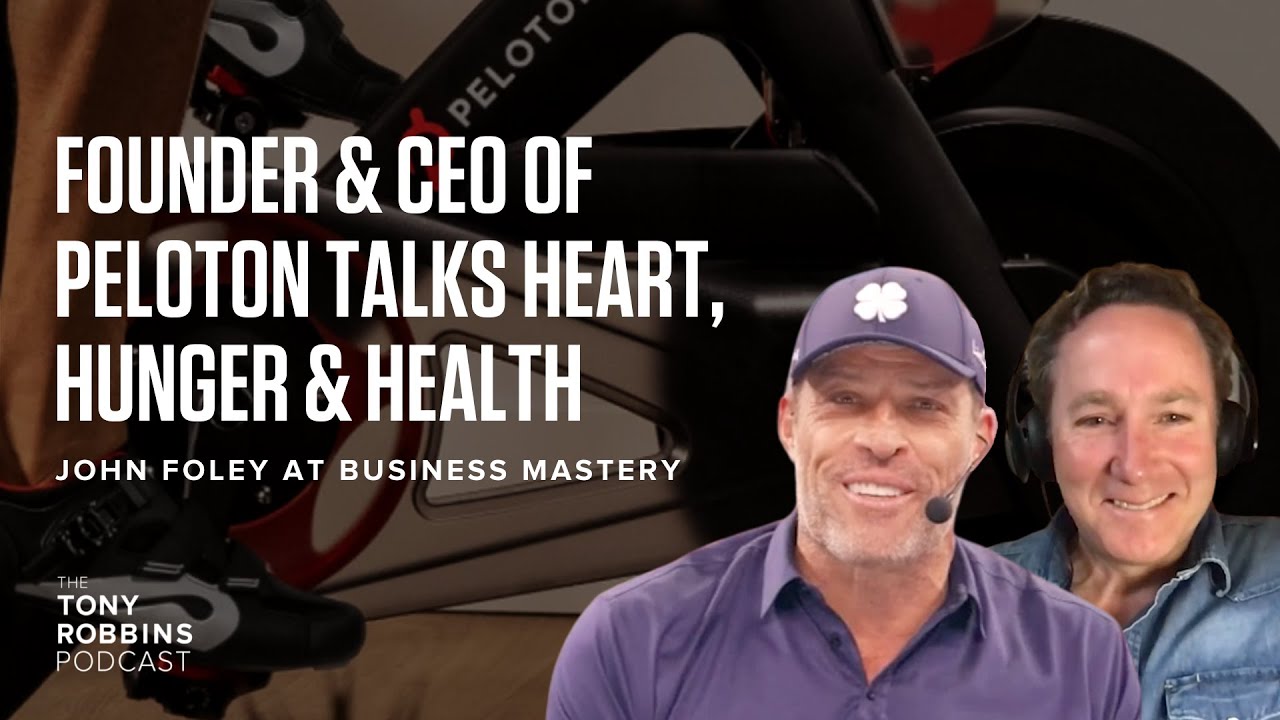 Founder & CEO Of Peloton Talks Heart, Hunger & Health | John Foley At ...